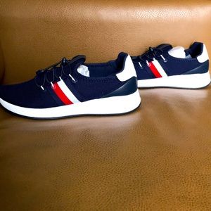 Navy Tommy Hilfiger Athletic Shoe